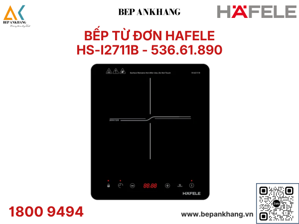 Bếp từ đơn Hafele HSI-I2711B 536.61.890 - Thương Hiệu Đức